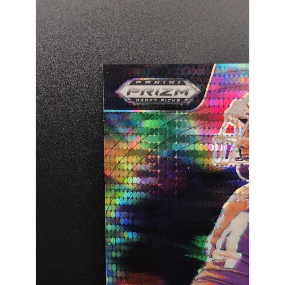 2024 Prizm Draft Picks Ladd McConkey #II-LM Green Pulsar Prizm /25 (RC) Chargers